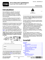 Toro 55cm Recycler Lawn Mower Användarmanual