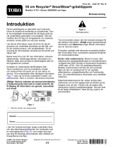 Toro 55cm Recycler SmartStow Lawn Mower Användarmanual