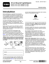 Toro 55cm Recycler Lawn Mower Användarmanual
