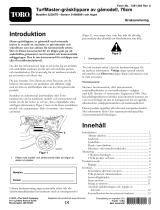 Toro 76cm TurfMaster Walk-Behind Lawn Mower Användarmanual