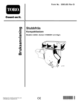 Toro Stump Grinder, Compact Utility Loaders Användarmanual