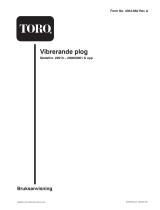 Toro Vibratory Plow, Compact Utility Loaders Användarmanual