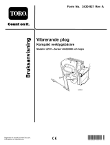 Toro Vibratory Plow, Compact Tool Carrier Användarmanual