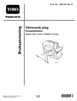 Toro Vibratory Plow, Compact Tool Carrier Användarmanual