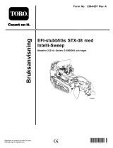 Toro STX-38 EFI Stump Grinder Användarmanual