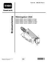 Toro 2024 Directional Drill Användarmanual