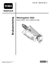 Toro 2024 Directional Drill Användarmanual