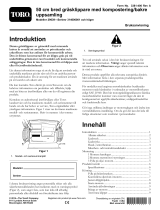 Toro 50cm Mulching/Rear Bagging Lawn Mower Användarmanual