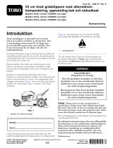 Toro 53cm Mulching/Rear Bagging/Side Discharging Lawn Mower Användarmanual