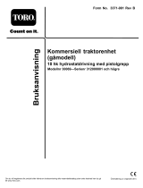 Toro Commercial Walk-Behind Traction Unit, 18HP Pistol-Grip Hydro Drive Användarmanual