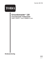 Toro Groundsmaster 120 Användarmanual
