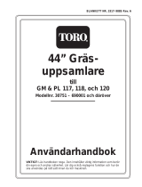 Toro 6 Bushel Bag Kit, 44" Mower Användarmanual