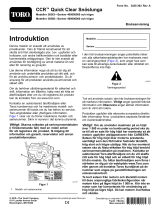 Toro CCR 6053 ES Quick Clear Snowthrower Användarmanual