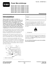 Toro Power Max 826 O Snowthrower Användarmanual
