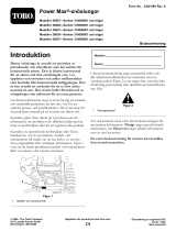 Toro Power Max 828 OE Snowthrower Användarmanual