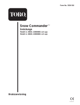 Toro Snow Commander Snowthrower Användarmanual