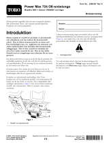 Toro Power Max 724 OE Snowthrower Användarmanual