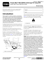Toro Power Max Heavy Duty 926 OHXE Snowthrower Användarmanual