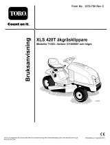 Toro XLS 420T Lawn Tractor Användarmanual