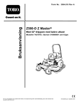 Toro Z Master Professional 7000 Series Riding Mower, With 52in Rear Discharge Mower Användarmanual