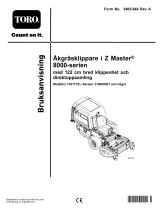 Toro Z Master 8000 Series Riding Mower, Användarmanual