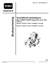 Toro GrandStand 91 cm Stand-on Mower 74534TE Användarmanual