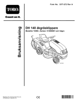 Toro DH 140 Lawn Tractor Användarmanual