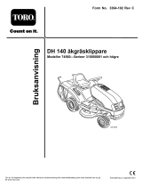 Toro DH 140 Lawn Tractor Användarmanual