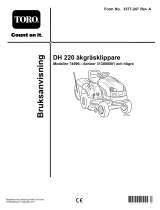 Toro DH 220 Lawn Tractor Användarmanual