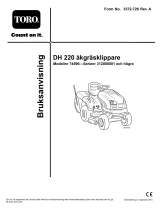 Toro DH 220 Lawn Tractor Användarmanual