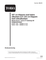 Toro 52in Side Discharge Mower, XT Series Garden Tractors Användarmanual