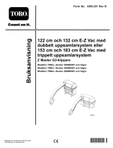 Toro 48in and 52in E-Z Vac Twin Bagging System, Z Master G3 Mower Användarmanual