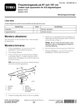 Toro 42in Finishing Kit, Twin Soft Bagger for XLS Lawn Tractor Installationsguide