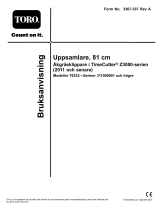 Toro 32in Bagger, 2011 and After TimeCutter 3000 Series Riding Mower Användarmanual