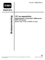 Toro 50in Bagger, 2011 and After TimeCutter 5000 Series Riding Mower Användarmanual