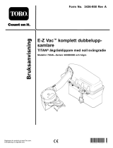 Toro E-Z Vac Complete Twin Bagger, TITAN Zero-Turn-Radius Riding Mower Användarmanual