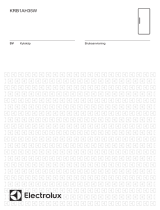 Electrolux KRB1AH35W Användarmanual