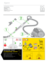 Dyson DC52 Allergy Mushead Parquet Användarmanual