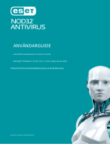 ESET NOD32 Antivirus Användarguide