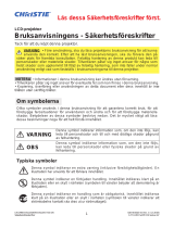 Christie LWU900-DS Användarmanual