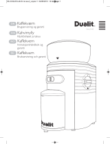 Dualit Burr Coffee Grinder Användarmanual