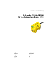 Wacker Neuson M2500/120 GB Användarmanual