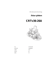 Wacker Neuson CRTv36-26A Användarmanual