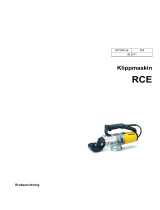 Wacker Neuson RCE-20/120 Användarmanual