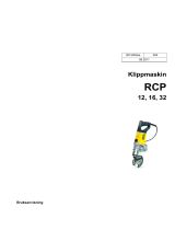 Wacker Neuson RCP-32/115 Användarmanual