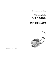 Wacker Neuson VP1030A Användarmanual