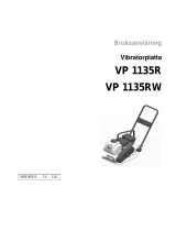 Wacker Neuson VP1135R Användarmanual