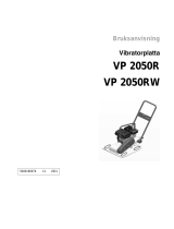 Wacker Neuson VP2050RW Användarmanual