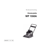 Wacker Neuson WP1550A Användarmanual