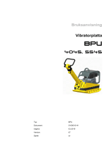 Wacker Neuson BPU 5545A Användarmanual